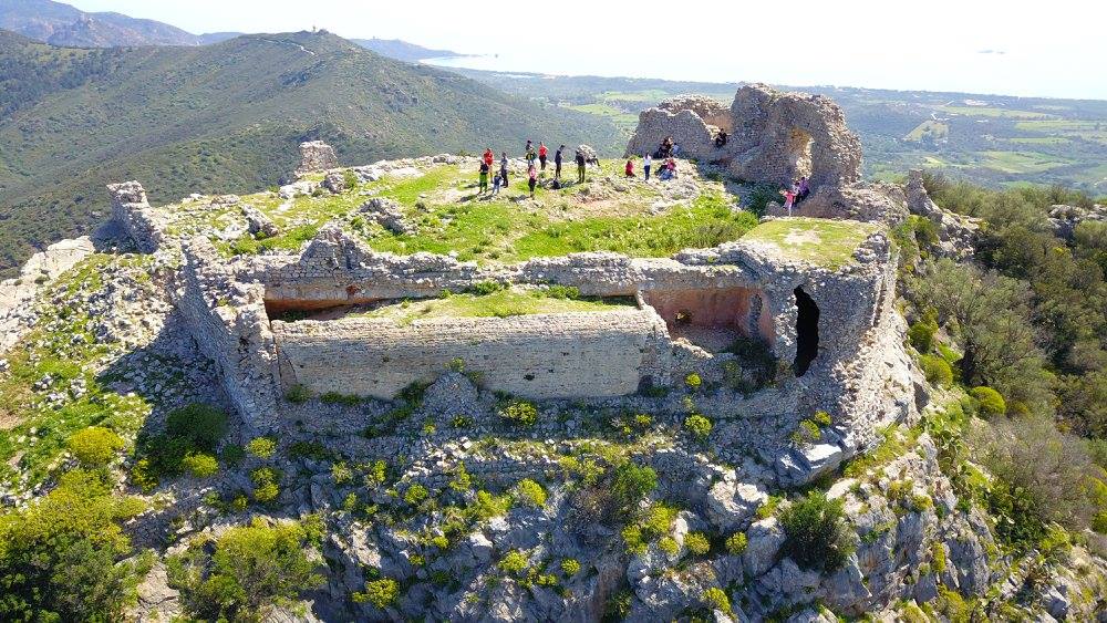 Castello di Quirra di Villaputzu, nel Sarrabus, Sud Sardegna